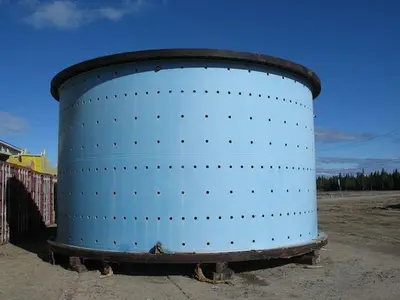 Mill, Ball, 21.75' x 43', ANI, 10,000 KW, Double Pinion, #D740108