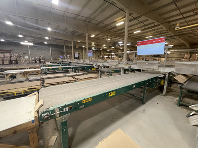 Weinig Optisaw System with Luxscan Combiscan and 3 Opticut 450 Quantum