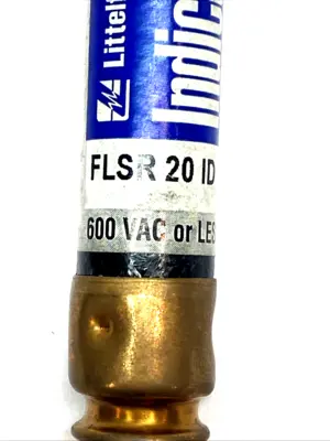 FLSR-20-ID | Littlefuse  Class RK5 20A 600VAC Time-Delay Fuse Indicator - Used