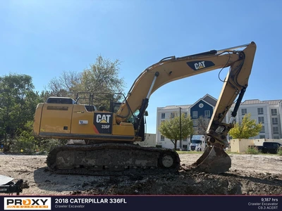 Used 2018 CATERPILLAR 336FL Excavators Texas US | Proxy Equipment #1519334