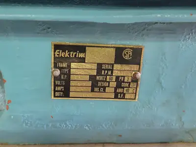 25 hp, 575 volts,  Electric Motor