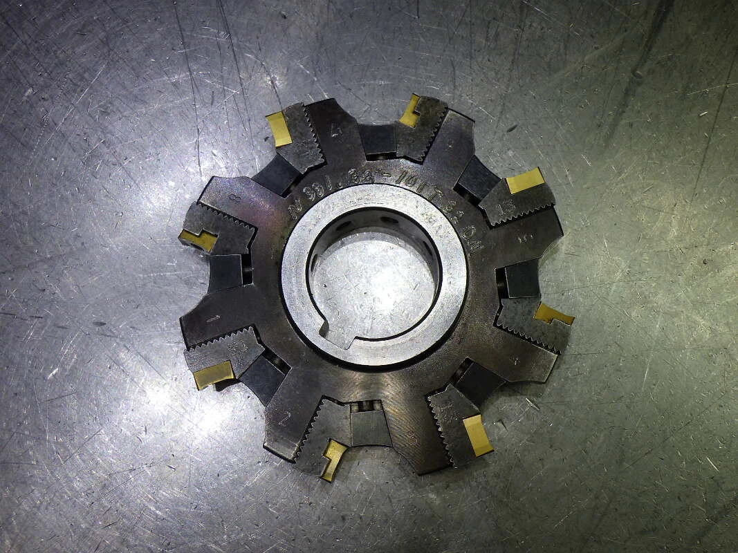 Sandvik 8-10mm Slot Milling Cutter 1.250" Arbor N331.32-101T32DM (LOC637)