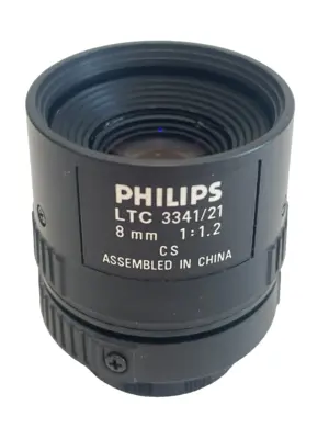 NEW PHILIPS LTC 3341/21 1/3" FIXED FOCAL LENS LTC334121