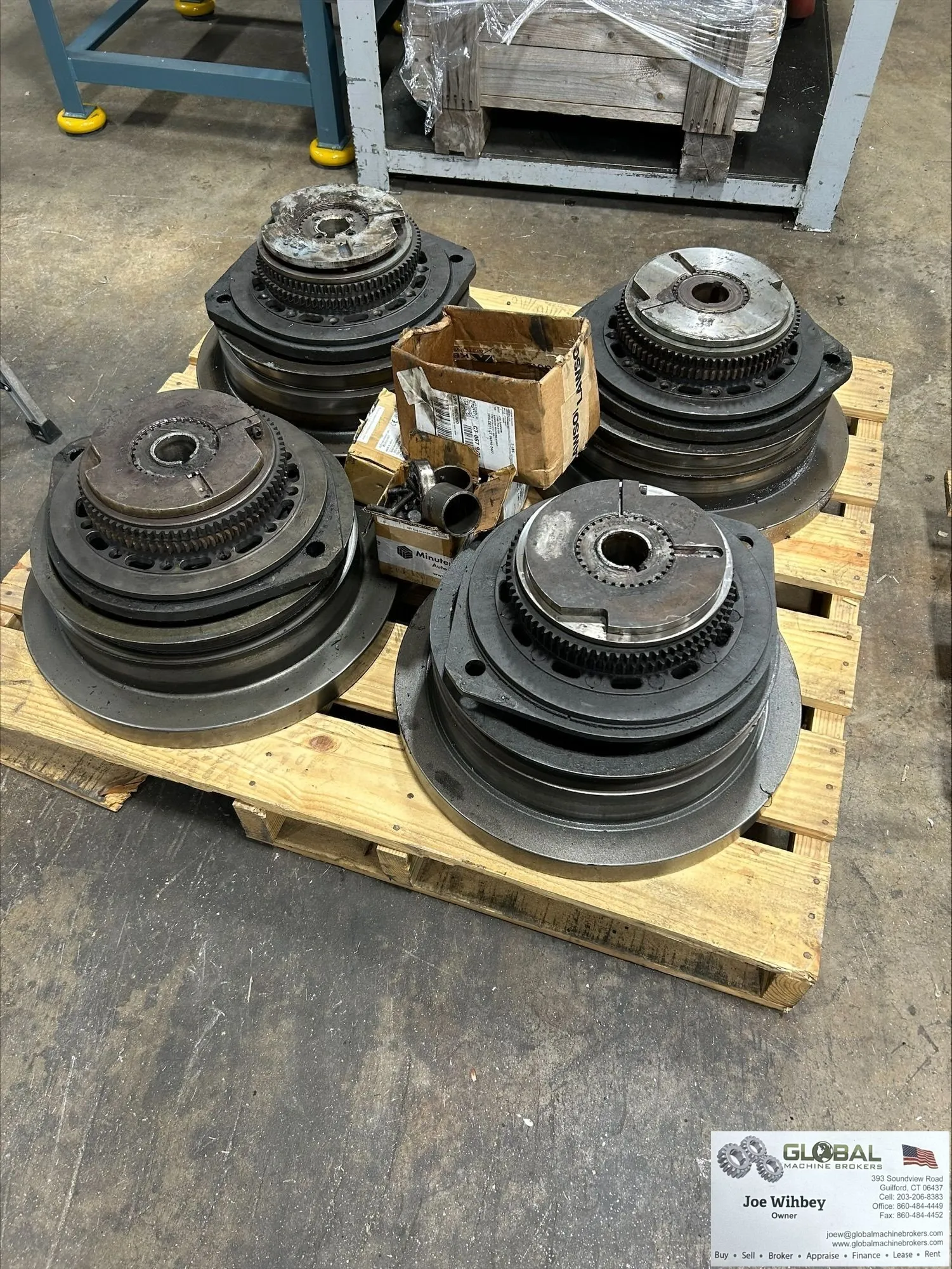 NIDEC MINSTER 20 CFC Clutch with Flywheel from Baird 219 Press