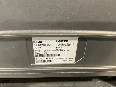 Used LENZE E84D WUDU Variable Speed Drives Ohio US | HGR 24 #1345400