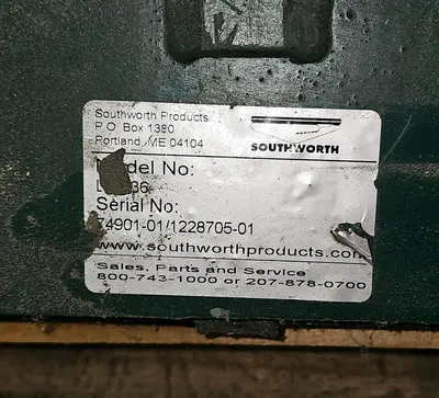USED SOUTHWORTH LS2-36