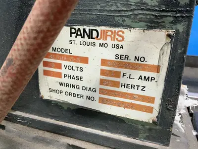 Used PANDJIRIS ALPHA53 Welding Positioners Ohio US | HGR 24 #1322838