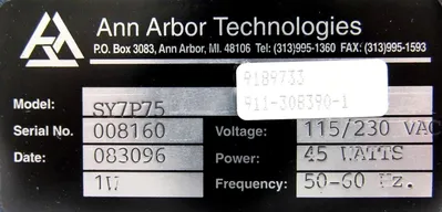 NEW ANN ARBOR TECHNOLOGIES SY7P75 CPU S1468 PENTIUM PROCESSOR VIDEO-50