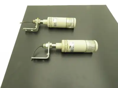 PatLite LME-102FBWQ Signal Tower Alarm White Single Light 60mm 24VDC  Lot of 2