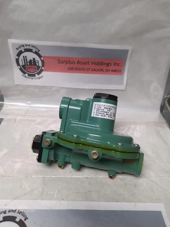 New | in-Stock FISHER CONTROLS R622-BCF Regulators Ohio US | Surplus Asset Holdings #1246339