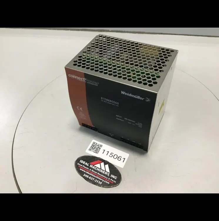 Used WEIDMULLER 8708680000 Power Supplies Michigan US | Ideal Machinery #756854
