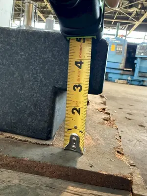 36" x 24" MITCHELLS GRANITE SURFACE PLATE. STOCK # 1099925