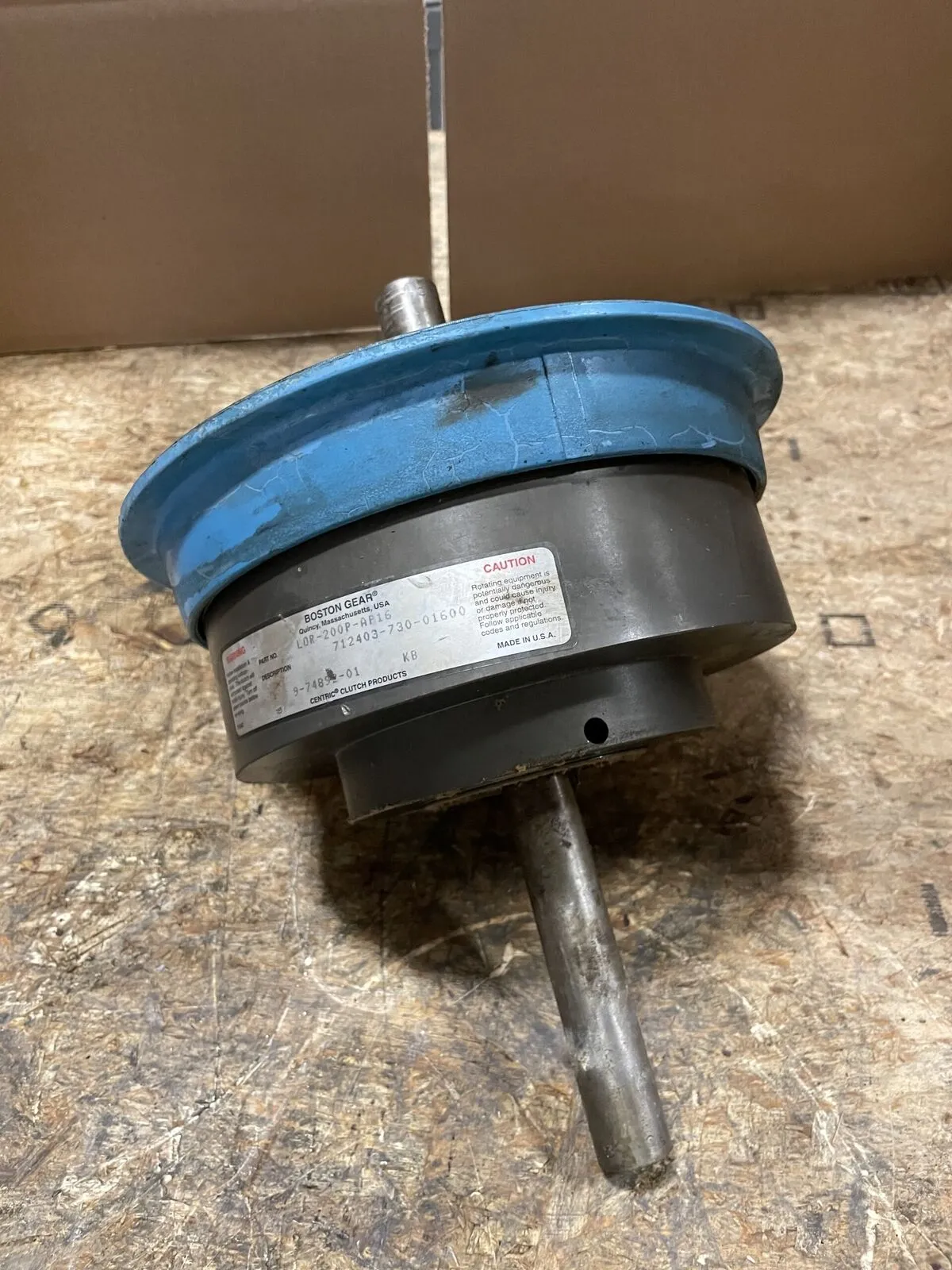 Boston Gear LOR-200P-AP16 Centric Centrifugal Clutch