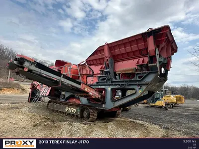 Used 2013 TEREX FINLAY J1170 Crushers New Jersey US | Proxy Equipment #1425968