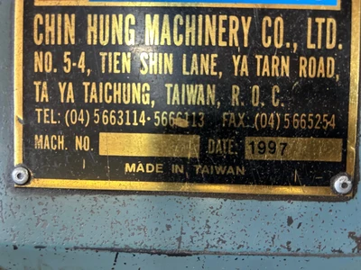 USED 1997 Kingston HD-26160 4" Hole, Taper