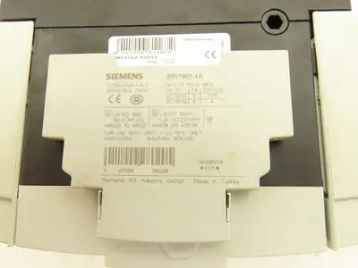 Siemens 3RV1742-5CD10 Circuit Breaker System Protection 20A 600VAC 3 Ph Lot of 2