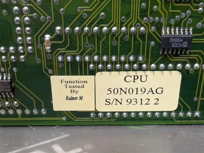 Atlas Copco / GME 50N019AG Servo Controller CPU Board 91019-836 Used
