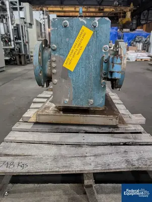 USED Lobeline Lobeline Rotary Lobe Pump, S/S, Model AR60-4