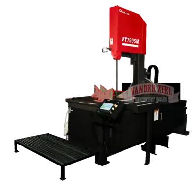 Marvel Series 800M Semi-Automatic Vertical Tilt-Frame Saw, 31.25" x 37.5" Capacity - NEW