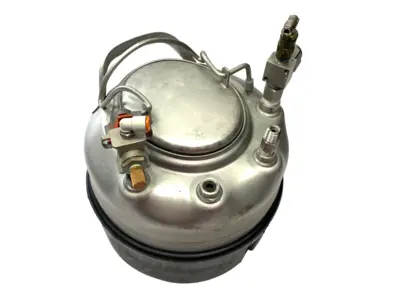 Used Unbranded Stainless Steel Pressure Tank 2 Gallon MDMT -20° F at 140PSI Pressure Tanks Michigan US | Maverick Industrial Sales #1392138