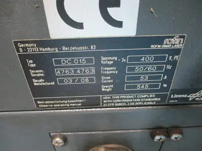 Used 2008 _UNKNOWN_ _UNKNOWN_ Laser Load/Unload Systems GB | Apex Group #1553647
