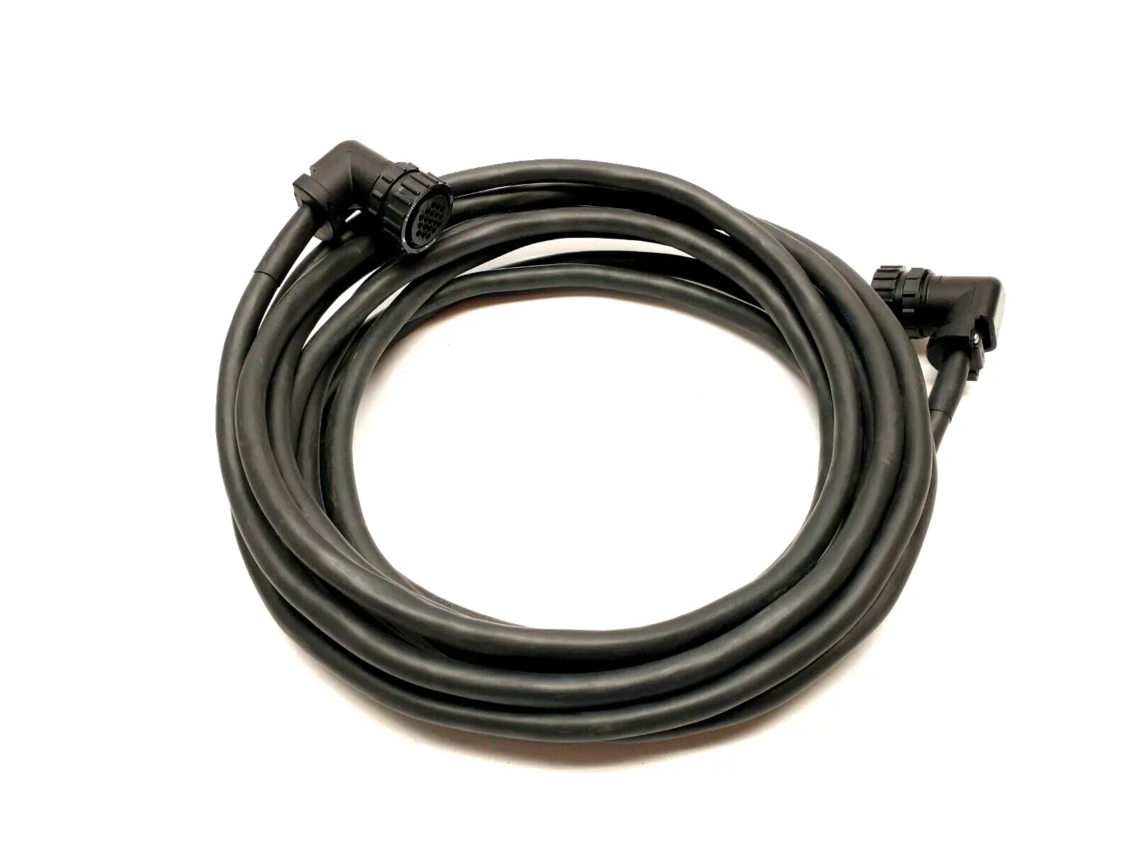 Double Ended Control Cable/Cordset, AMP 211770-2 Female To Female 19 Pin, 25FT - Used