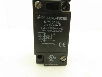 Pepperl+Fuchs Photoelectric Sensor Scanning Head 4 Wire NPN Base Retroreflective