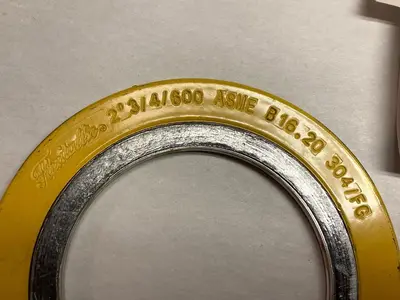USED FLEXITALLIC 2'3/4/600 ASME B16.20 304/FG