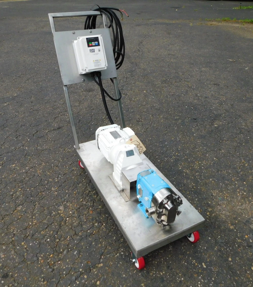 USED WAUKESHA SANITARY PUMP 018-U1