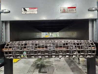 540 DEGREE X 24" W X 8" H INTEK ELECTRIC MESH CONVEYOR TYPE INFRARED OVEN, NEW IN 2020: STOCK #23213