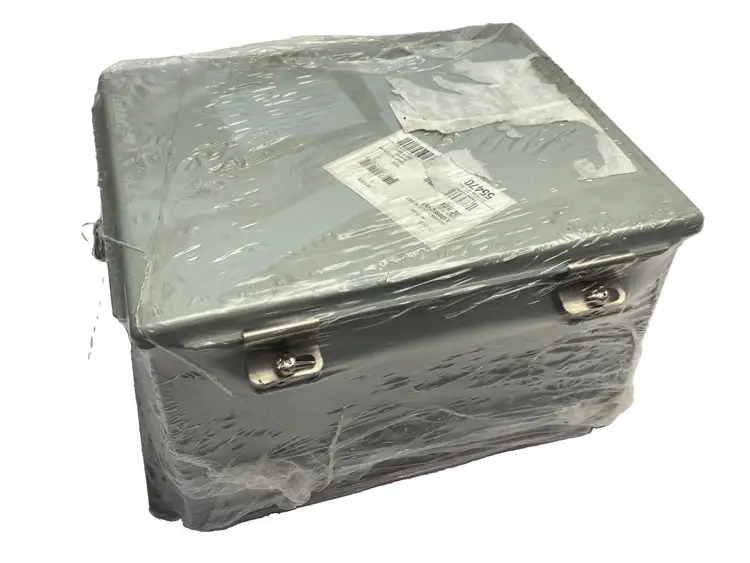 New | in-Stock Hoffman Continuous Hinge Enclosure w/ Clamps Type 4 10x8x6 Gray 55470 Electrical Boxes Michigan US | Maverick Industrial Sales #1392575