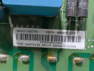 ABB SNAT4133 ACH400 Variable Frequency Drive Control Board Used
