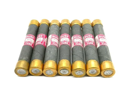 7 NEW BUSSMANN NOS-5 FUSE 5AMP 600V NOS5