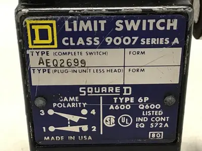 USED SQUARE D 9007-AEQ2699