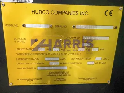 USED 2013 HURCO TM18L
