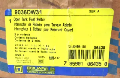 NEW SQUARE D 9036DW31 FLOAT SWITCH SER.A