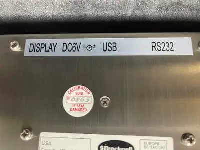 Used Brecknell Used Brecknell 6720U POS Retail Checkout 15lb Stainless Deli Grocery Scale Food Scales Illinois US | Falcon Restaurant Supply #1375681