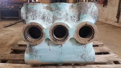 USED GARDNER DENVER PW-3 TRIPLEX PUMP