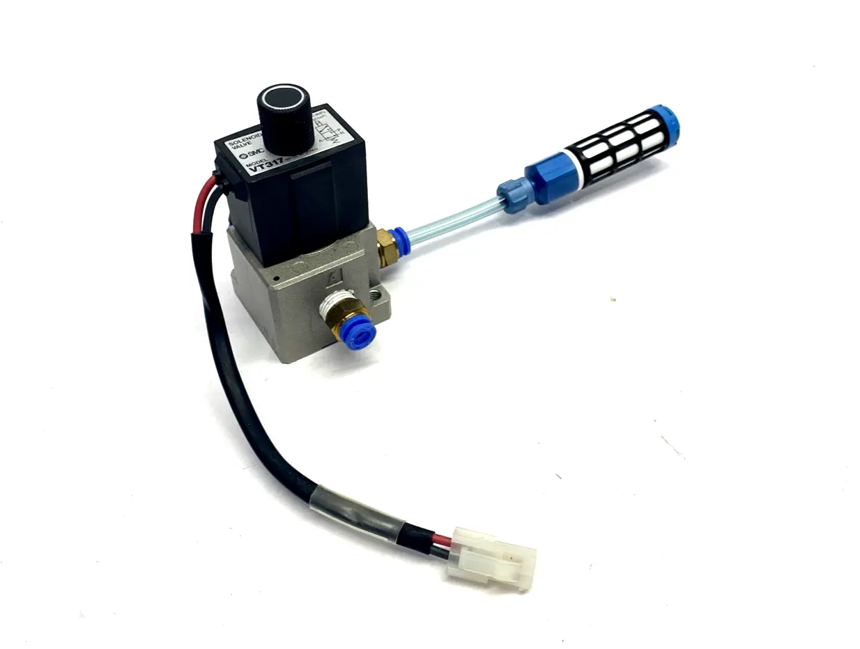 VT317-5G-02N | SMC  3-Port Solenoid Valve 24VDC 1/4" NPT - Used