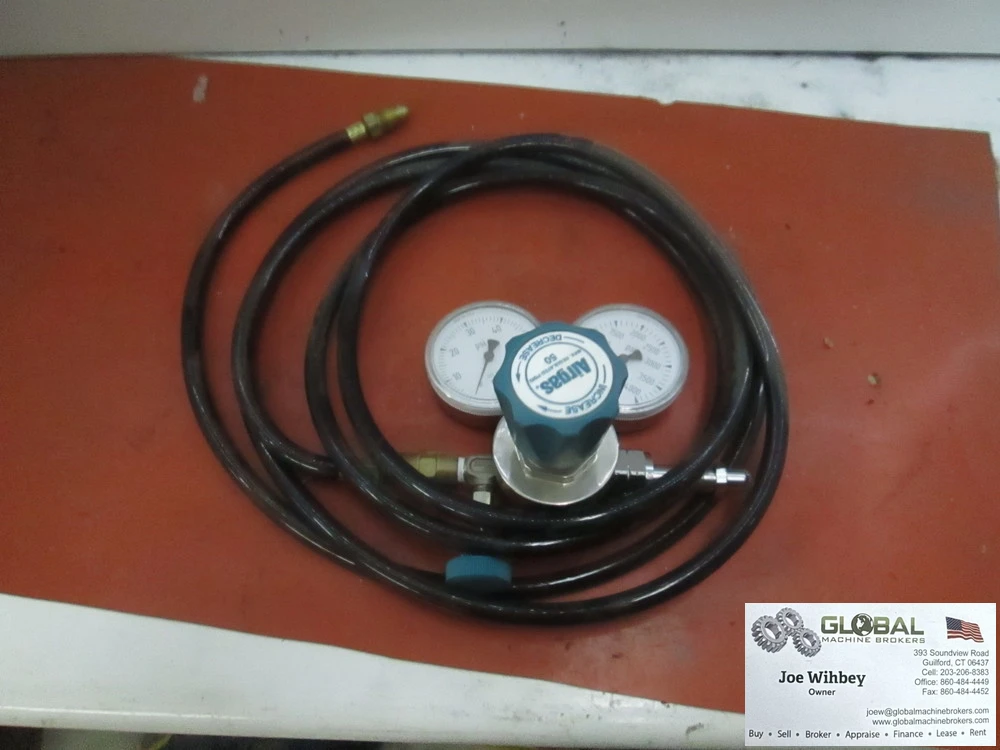 Airgas Y11-215B Single Stage Brass 0-50PSI General Purpose Cylinder Regulator