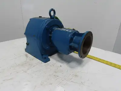 410:1 Ratio Helical Inline Gear Reducer 4.26RPM Output