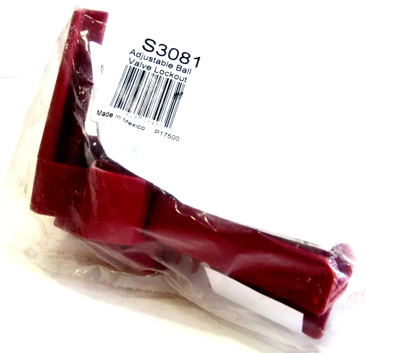 NEW MASTER LOCK S3081 ADJUSTABLE LOCK OUT VALVE