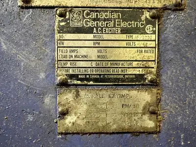 Used 1995 GENERAL ELECTRIC 217093 Motors (misc) British Columbia CA | Lenmark #246867