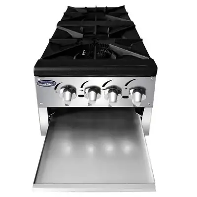New | in-Stock Atosa New Atosa ATSP-18-2L Double Gas Stock Pot Stove (Low Height) Commercial Ranges Illinois US | Falcon Restaurant Supply #1375314