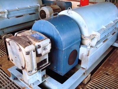 (4) Sharples PM-35,000 Super-D-Canter centrifuges, 316SS.
