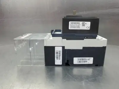 USED Siemens HDX3B060F 60A Breaker w/3VL9300-3HF01 Control Switch