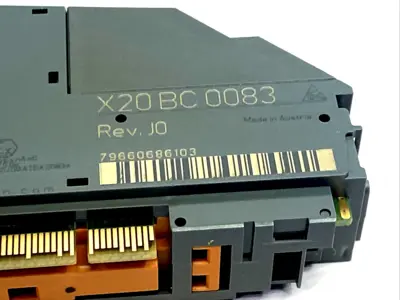 Used B&R Automation X20 BC 0083, POWERLINK PLC Ethernet Equipment Michigan US | Maverick Industrial Sales #1397765