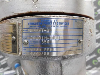 USED NORTH AMERICAN SAFETY VALVE INDUSTRIES INC. 1912FT-1