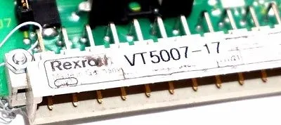 REPAIRED MANNESMANN REXROTH VT5007-17 AMPLIFIER CARD VT500717
