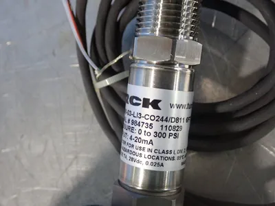 New | in-Stock TURCK PT300PG430003LI3C0244/D811 Pressure Transmitters Ohio US | HGR 24 #872889